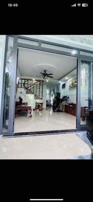 Nhà rộng 5*22m ( sân xe hơi ) trệt lầu 3pn 2wc. ban công
