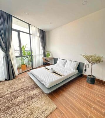 Hàng Hót Dương Quảng Hàm Chung Cư Mini 1 PN Tách bếp, ban công