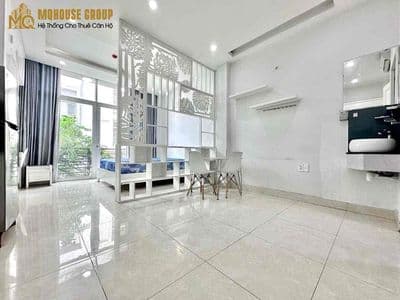 Cho thuê Căn hộ Studio full nội thất, bancony thoáng mát Bình Thạnh