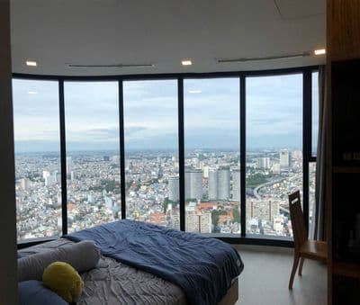 Cho thuê Vinhomes Golden River 2PN, view Landmark, full NT, 33tr