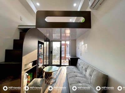 Căn hộ có gác đầy đủ nội thất gần đại học văn hiến ngã tư 4 xã