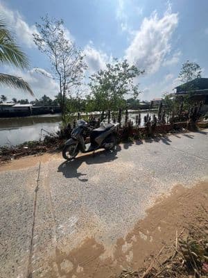 Bán hơn 415m² đất đã lên toàn bộ Thổ Cư (full Thồ Cư), lộ ôtô cặp sông