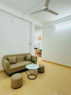 Cho thuê căn hộ chung cư hưng phú 2pn sẵn nội thất 70m2 giá 6tr/tháng