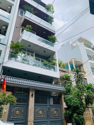 Cho thuê nhà mặt tiền hoàng hoa thám *5x20m 5 tầng 7pn * 33.5tr