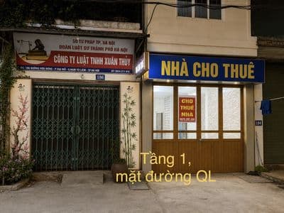 Cho thuê nhà hộ gia đình hoặc kinh doanh