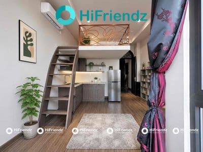 Duplex gần ngã tư hàng xanh full nội thất