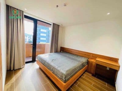 Căn hộ 2 phòng ngủ cao cấp mới với ban công rộng rãi