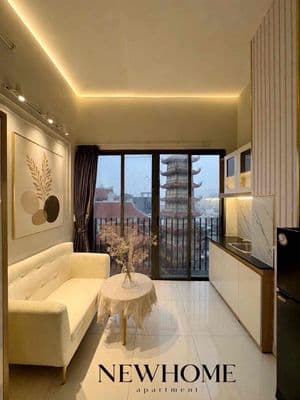 Cho thuê căn hộ gác xếp ban công – full nội thất – sư vạn hạnh, quận 1