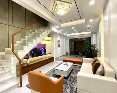 Nhà NC Hẻm Xe Hơi Huỳnh Tấn Phát, P. Phú Thuận, Q.7 - 4PN Rộng Rãi