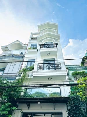Cho thuê nhà hxt lê đức thọ - tenis hoàng long 5x20m trệt lửng 3 lầu