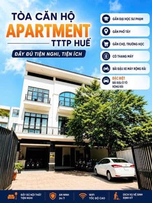 Studio xinh xắn giữa lòng Huế – dọn vào ở ngay