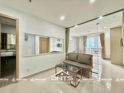 Căn hộ 1PN 45m2 thang máy, hầm xe, cho nuôi pet. Gần cv Lê Văn Tám