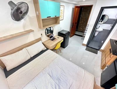 Studio có máy giặt riêng – nội thất cao cấp ngay dương quảng hàm
