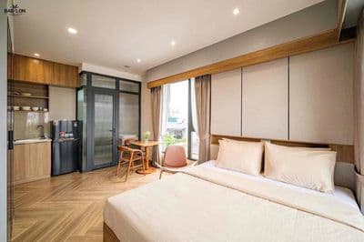 Studio ban công - full nội thất
