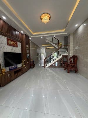 Nhà 3 tầng mặt tiền đinh đức thiện- full nội thất