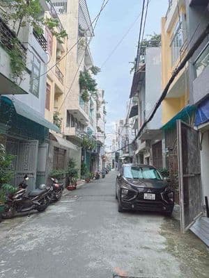 Nhà hẻm xe hoi trần văn on tân phú khu dan cu dong duc