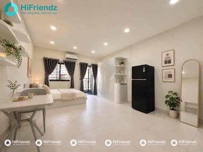 Cho thuê căn hộ dịch vụ tốt full nội thất rộng-thoáng ít chi phí