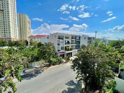 Cho thuê nhà phố trục đường 20m tái định cư phú mỹ
