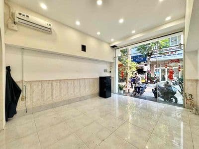 Mặt bằng mặt tiền Bàu Cát 1 - dt 20m2 sẵn cửa kính, ML, vỉa hè rộng