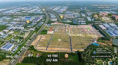 Suất nội bộ KĐT Bắc Sài Gòn, ngay VSIP 4&5, mặt tiền ĐT741, sổ sẳn