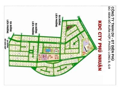 Bán đất dự án Phú Nhuận Q9 cũ Tp.HCM