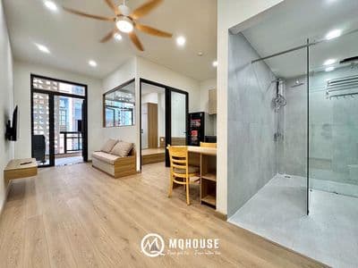 1pn 1pk ban công cực đẹp 45m2 gần cv hoàng văn thụ - bv tâm anh