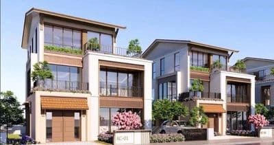 Biệt thự song lập 3 tầng