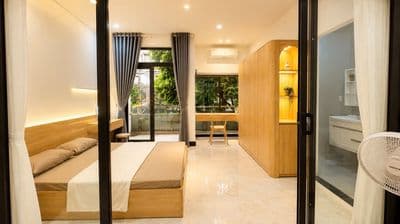 Cho thuê căn hộ 1 phòng ngủ đầy đủ nội thất – hải châu