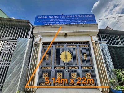 2 tỷ460 = 108,3m2 nhà trệt + lầu hẻm ô tô nhánh tân phước khánh 23, t