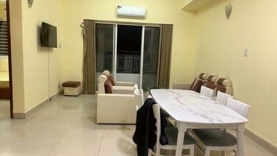 Cần cho thuê căn hộ Sao Mai, 2PN, đầy đủ nội thất, ở liền được