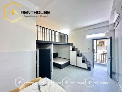 Duplex 2 không gian ngủ ngay dương quảng hàm gò vấp ở được 4-5 người