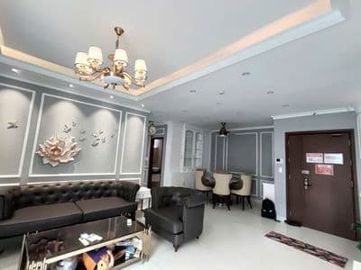 28tr 4PN, mặt tiền bến vân đồn, đầy đủ nội thất, bancony lớn