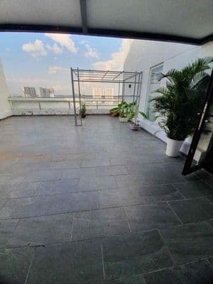 Cho thuê ch penthouse belleza q7 85m2,3pn+sân vườn rộng 80m2+nt 15tr