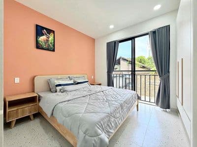 Cho thuê căn hộ 1pn ban công full nt gần s.bay, cv gia định, cv hvt.