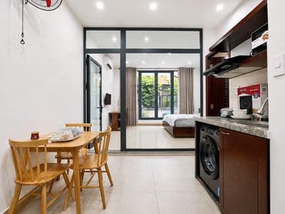 Căn hộ 1 phòng ngủ hiện đại – Đi bộ ra bãi biển Mỹ Khê