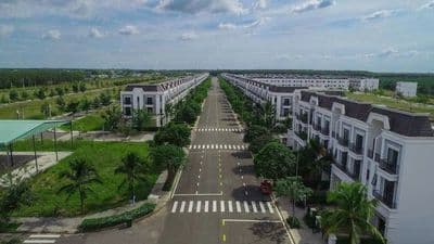 Nhà phố nằm trong khu dân cư khép kín