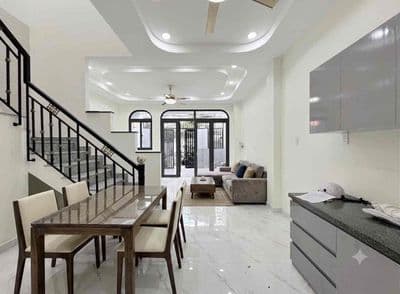 Bán nhà 2 tầng mới cứng - 82m2 5.2 17 - hẻm thông - phường 1 , gò vấp