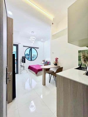 Khai trương căn hộ ban công full nội thất quận 8 đường Dương Bá Trạc