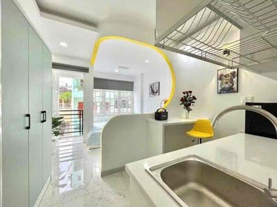 Studio ban công xinh xắn