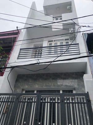 Cho thuê nhà hxh bình tiên p7,q6 -3tầng - giá 12tr