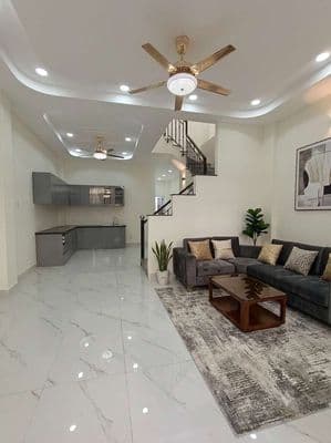 Bán nhà 2 tầng mới cứng - 82m2 - hẻm thông-p1 gò vấp