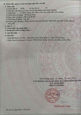 đất dân sổ sẵn côbg chứng ngay
