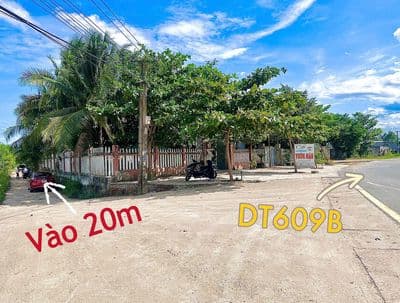 Lô đất ngay sát mặt tiền DT609 giá chỉ từ 800 triệu