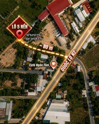 Bán đất FULL THỔ CƯ ĐÃ RA SỔ tại Thị trấn Hậu Nghĩa, Đức Hoà, Long An