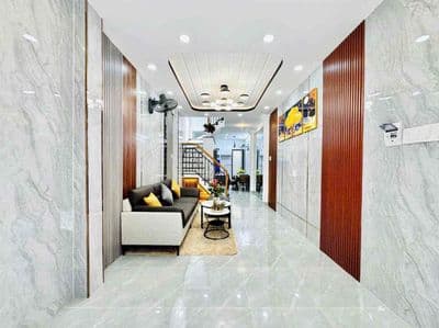 Cho Thuê Nhà 3,5x12 1Lầu 3Pn Full Nội Thất Hẻm 3,5m Bùi Quang Là