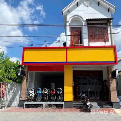 Nhà mặt tiền gần siêu thị Go Dĩ An