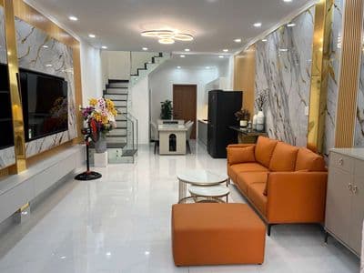 64m2- shr- 4tỷ950- nhà mới 2 tầng hxh nguyễn bình- 4 pn có phòng trệt