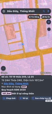 Bán đất ngay trường Tiểu học Nguyễn Minh Xuân, Xã Lộ 25 sổ đỏ thổ cư