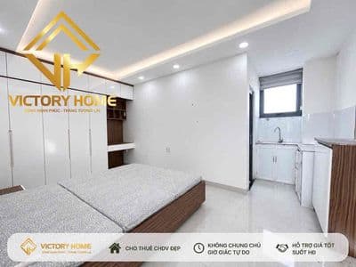 Gần ngã tư hàng xanh, căn studio siu rộng hầm xe to