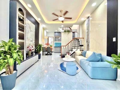 Nhà mới 40m² ngay HV Cán Bộ, Bình Thạnh, 3pn 3wc full Nội Thất Ở ngay!